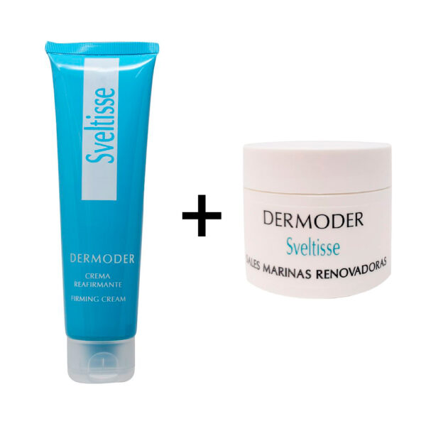 Crema reafirmante Sveltisse150 ml.<br>+ Peeling de Sales Marinas Renovadoras 50 ml